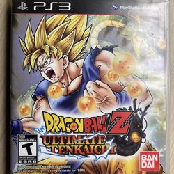 Dragonball Z Ultimate Tenkaichi for PlayStation 3