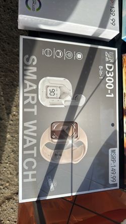 D300-1 8-in-1 Smart Watch Bundle