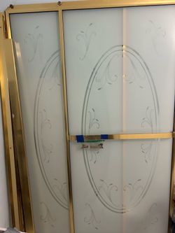 Bathroom sliding doors