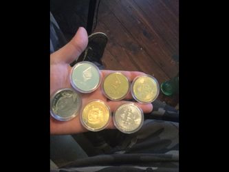 Five Cryptocurrency Replica Coins