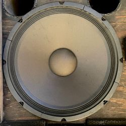 Pioneer 15" 8-Ohm PA Woofer – A38GC50-54F – Tested – Vintage Speaker