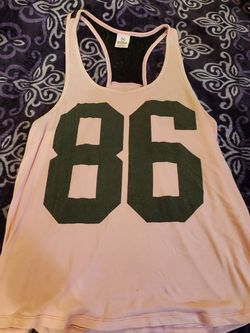 13$ pink tank top