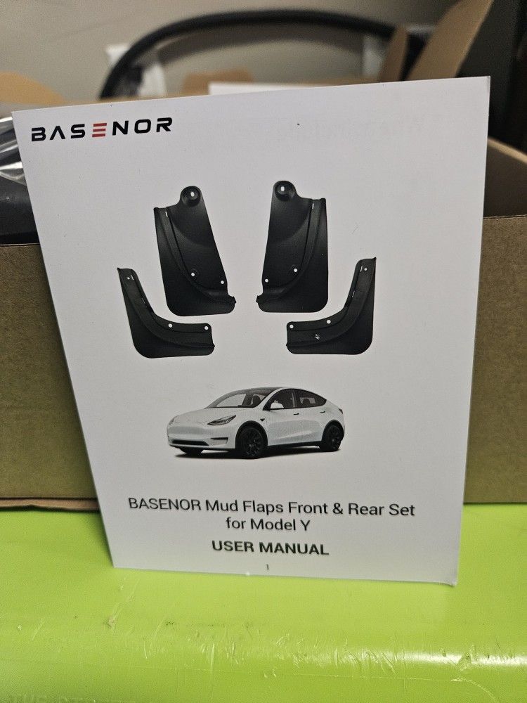 Tesla Y mud Flaps