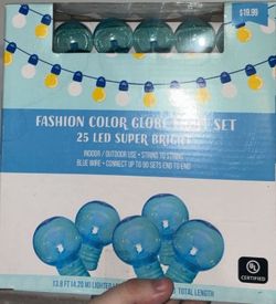 Outdoor patio lights ….Asking $5