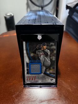 2025 Topps Update MLB Material Relic Blue Jackson Jobe Rc  #101/150