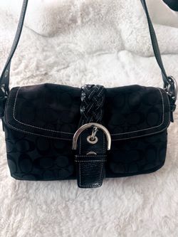 Coach SoHo Signature Canvas Shoulder Bag