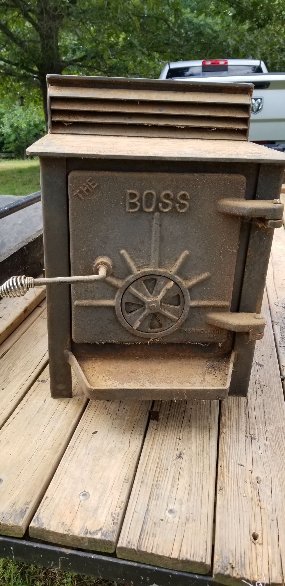 THE BOSS wood stove