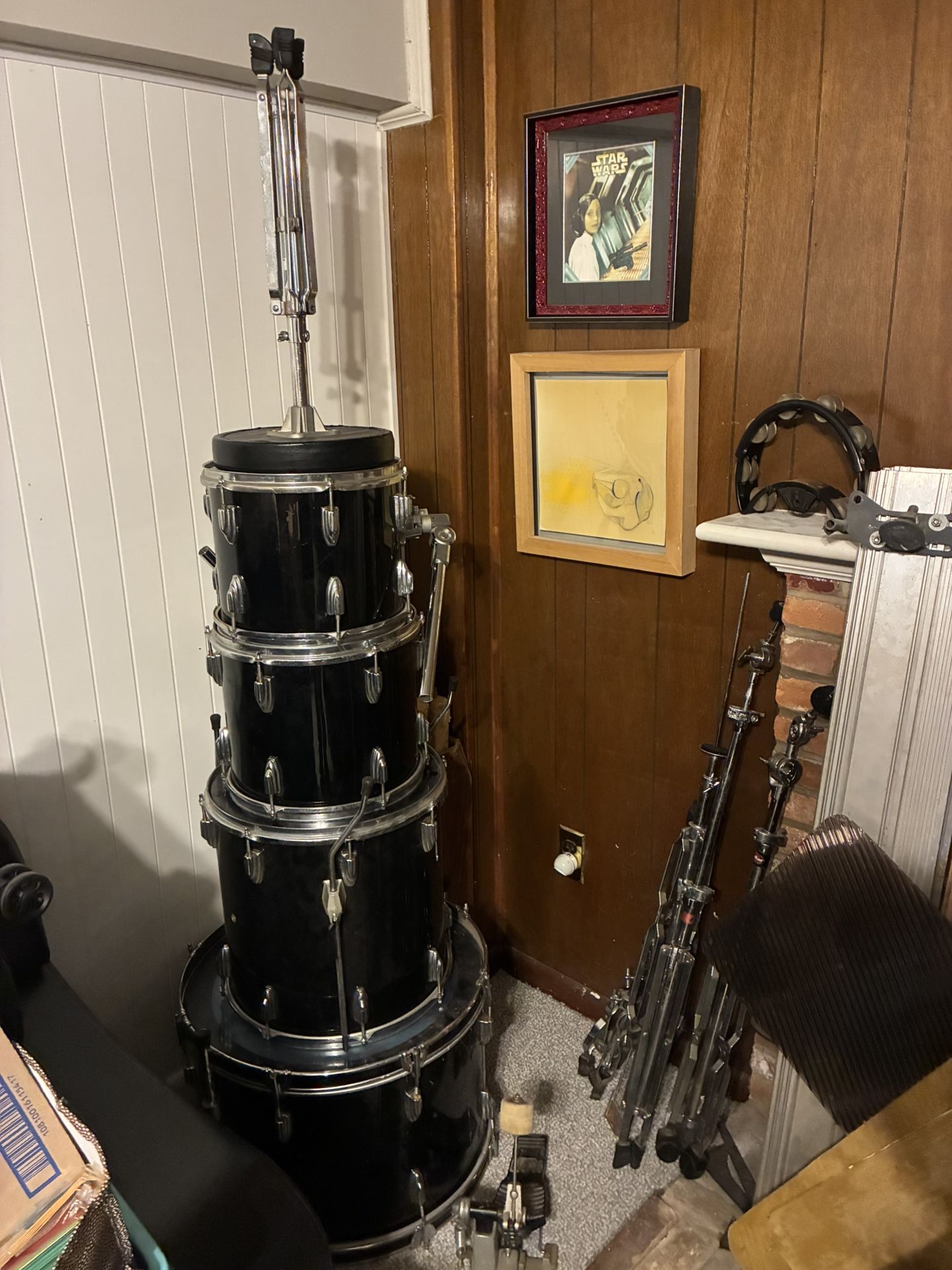Complete 5-pc Drum Kit 