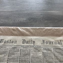 Civil War Newspaper July 21, 1861