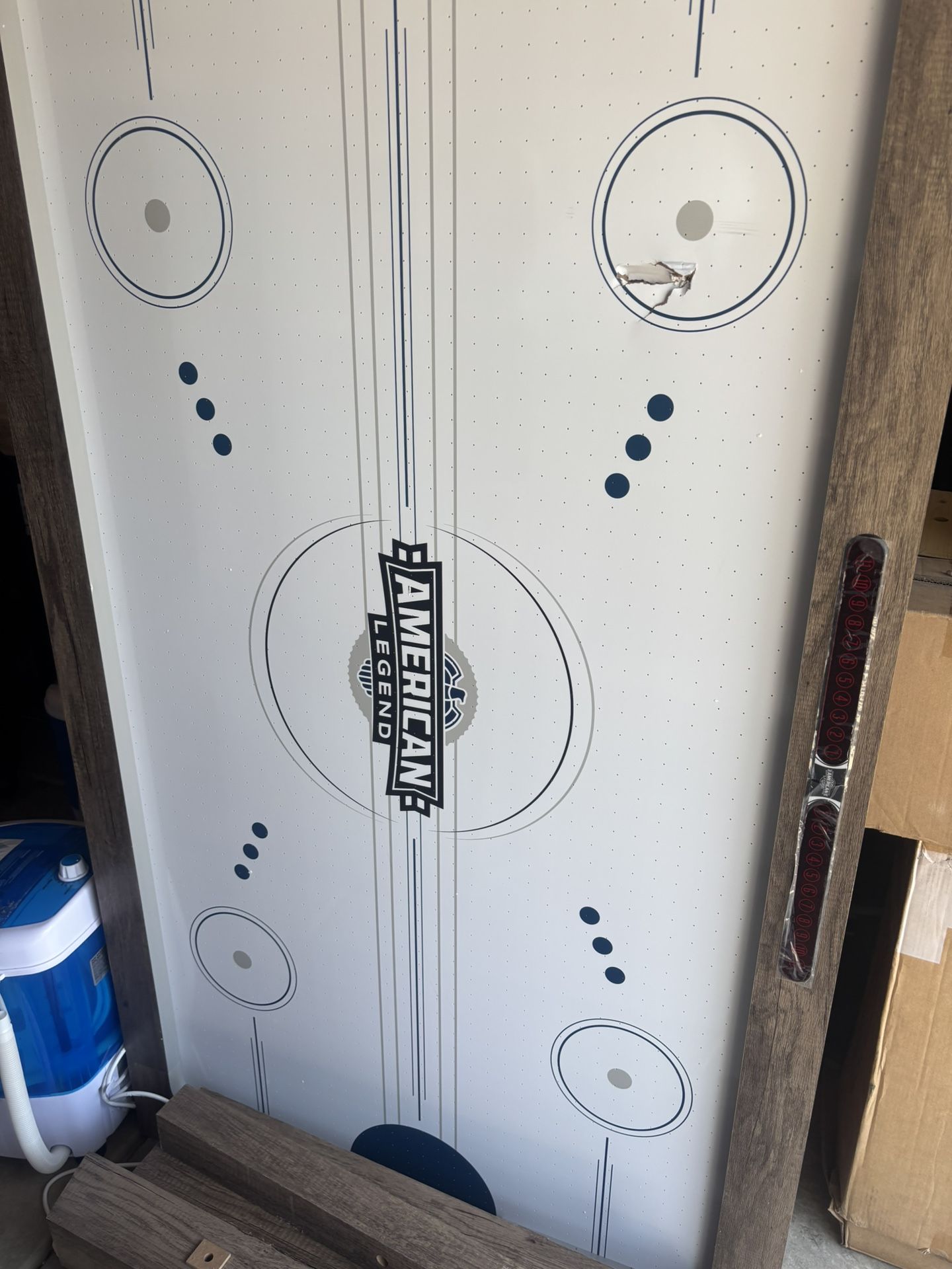 Powered Air Hockey Table Sold As Is