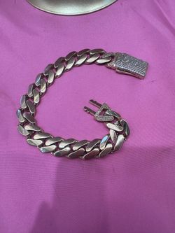 14k Gold 13mm Monaco Bracelet
