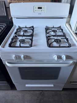 Kenmore White Gas Range Stove