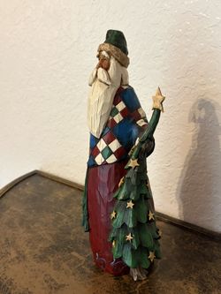 Antique tall santa claus
