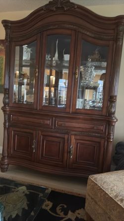 Wood cabinet