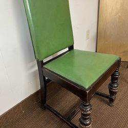 Victorian Dining Chair. Antique Side Chair Vintage Accent Chair