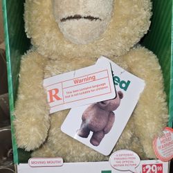 TED 16" Doll TALKING PLUSH BEAR McFarlane EXPLICIT Language-New in Box RARE