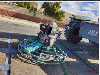 46” multiquip concrete finisher