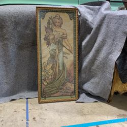 Beautiful framed tapestry