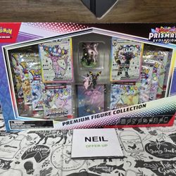POKEMON PRISMATIC EVOLUTIONS PREMIUM FIGURE COLLECTION