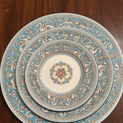 Wedgewood Florentine Turquoise China