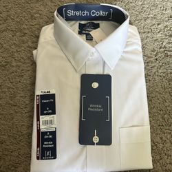 Brand New White Button Up