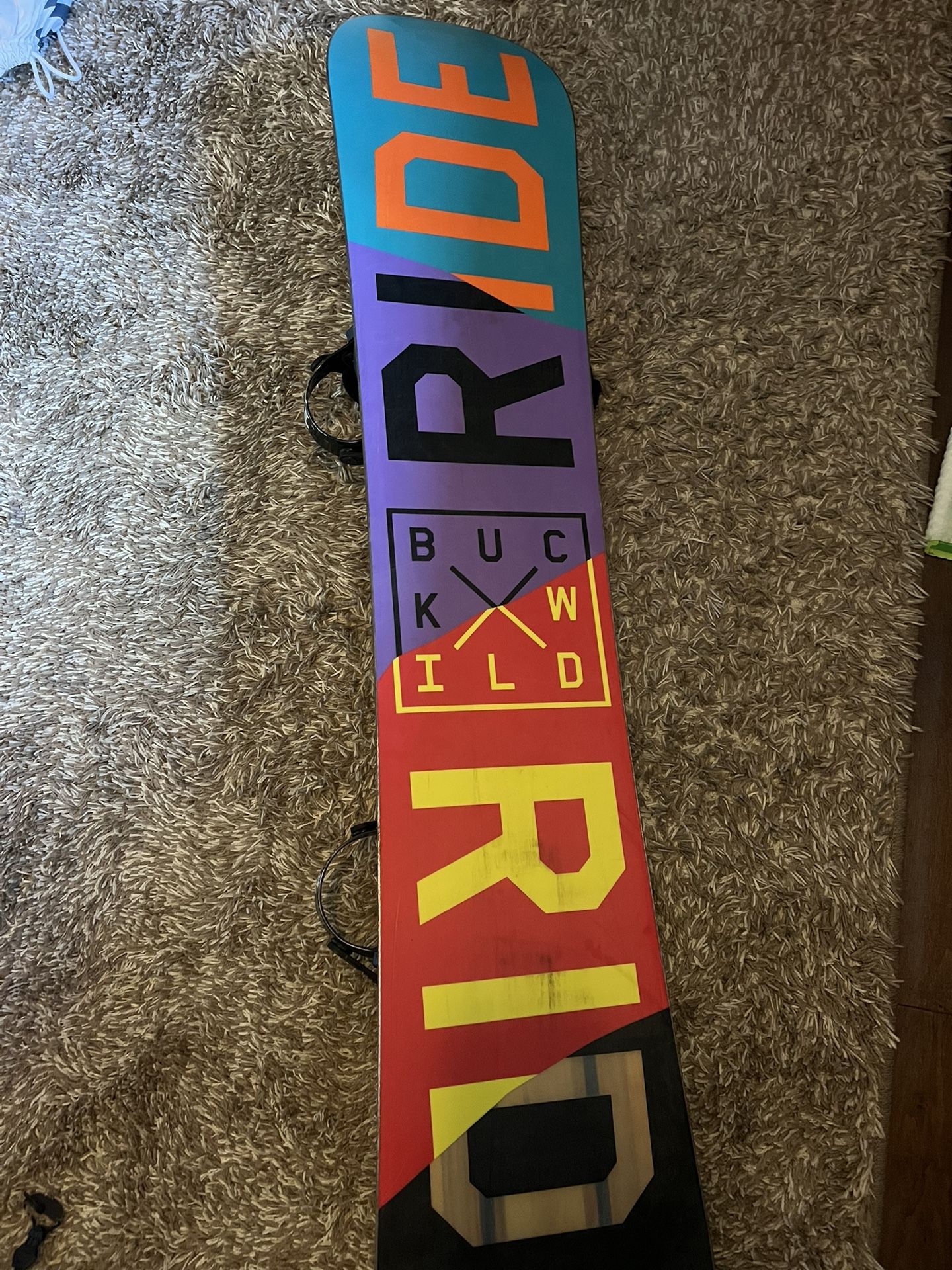 Ride Buckwild Snowboard (Bindings Included)