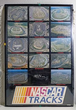 NASCAR Motorsports Poster Vintage 1993 36x24 Licensed  Unframed
