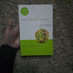 The Opposable Mind Book By Roger Martin