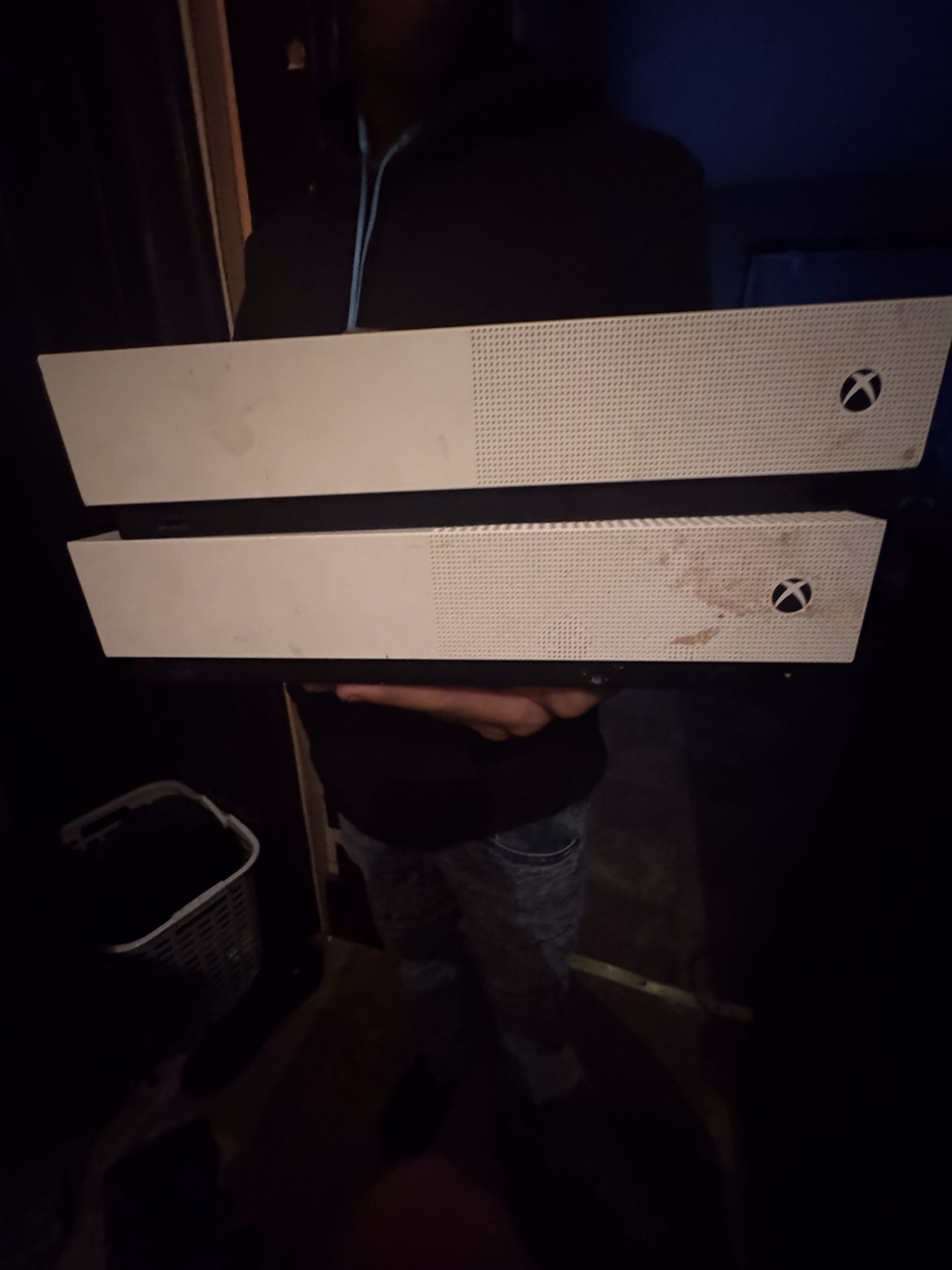 Two Used Xbox Ones In Good Condition 200 A Piece