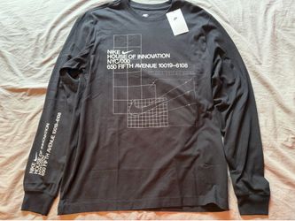 Nike “House of Innovation” Black Shirt; Men’s M