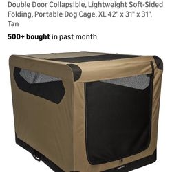 Portable Soft Sided Dog Crate