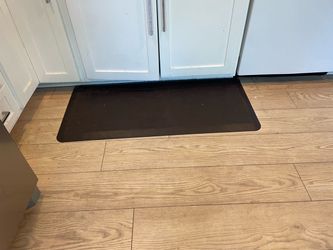 2 Brown Anti-Fatigue Kitchen Mat