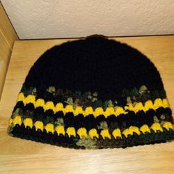 Men's Crocheted Beanie