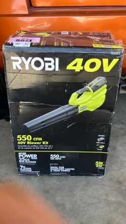 Ryobi blower  550 cfm Brand New