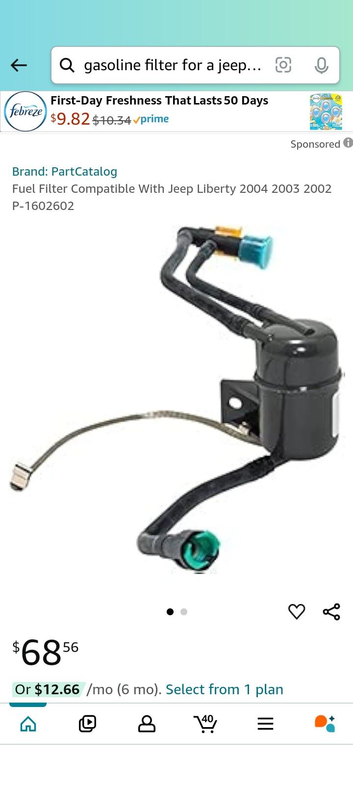 Auto Parts For Jeep Liberty 2002