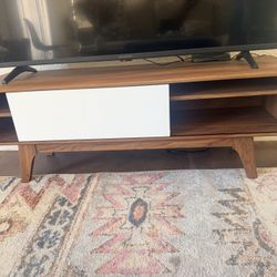 Mid Century style 44” TV Console - LIKE NEW