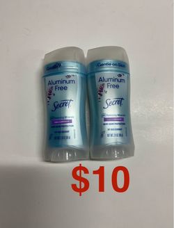 Secret Aluminum Free Deodorant Lavender 2-Pack