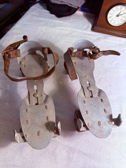 vintage Union Hardware No. 5 adjustable metal roller skates