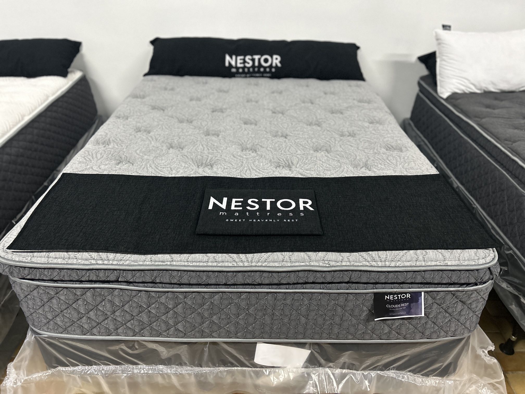 New Mattress (Never Used) King/Queen/Full Sizes Available. Brand new in the plastic.