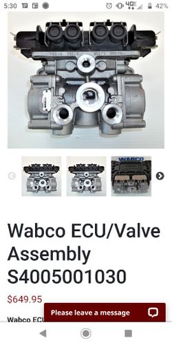 Wabco Trailer Brakes Valve 
