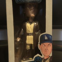 LA Dodgers Orel Wan Kenobi Bobble head 