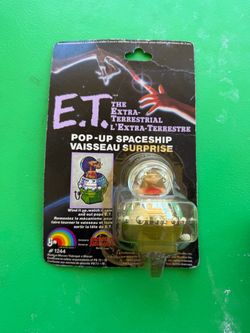 E.T. The Extra-Terrestrial Pop-Up Spaceship Toy 1982