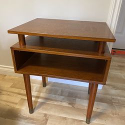 Mid Century Nightstand 