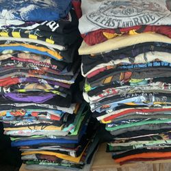 100 Piece Graphic Shirt Bundle