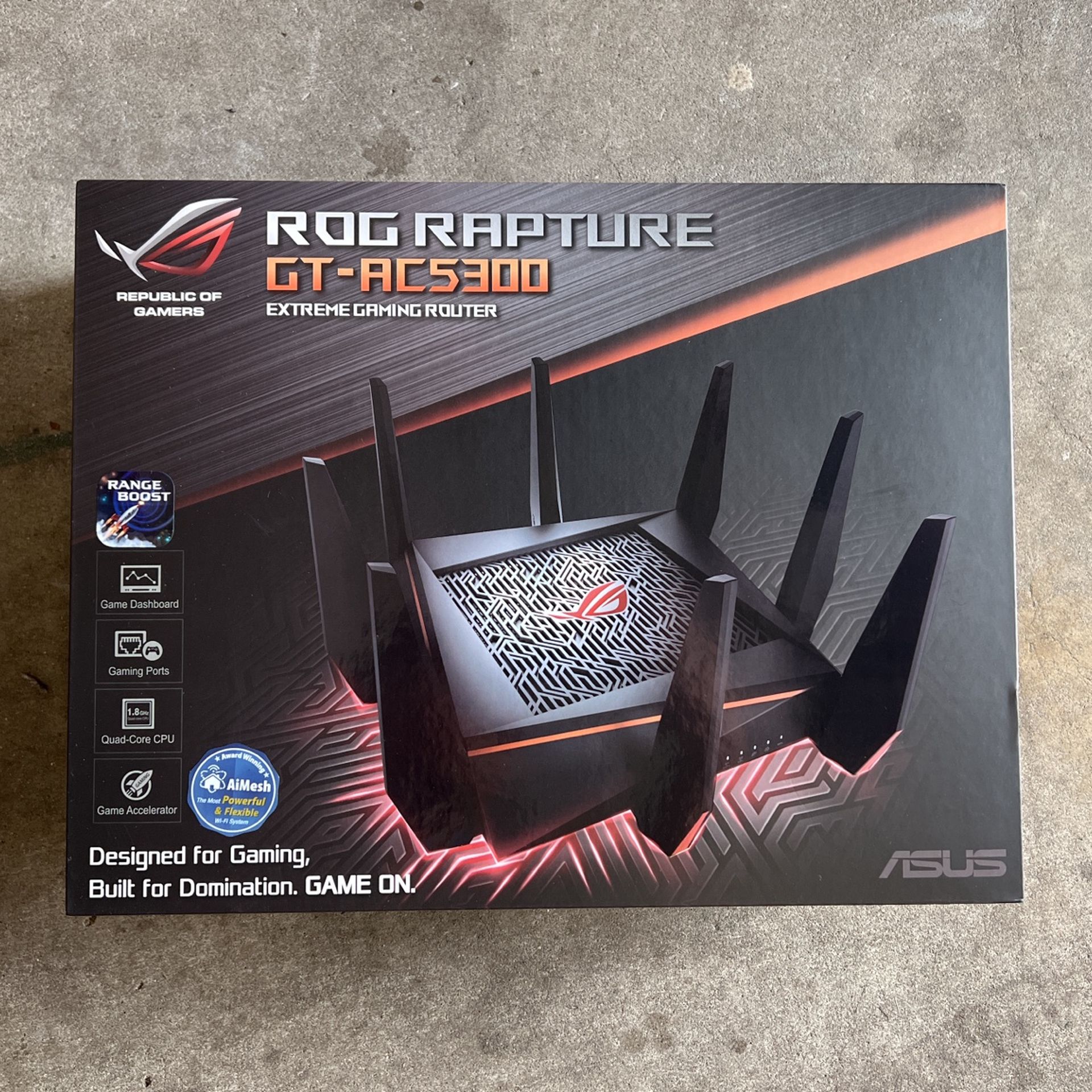 Asus Rig Rapture GT-ac5300 Gaming Router