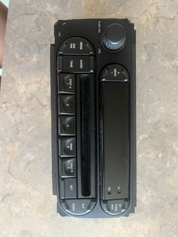 OEM Dodge Ram Factory Stereo