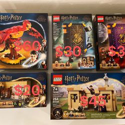 Lego Harry Potter Sets - Brand New And Sealed