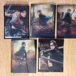 Attack On Titan The Musical Clear Card Set Of 5