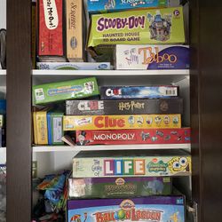 Board Games - $10 Each 