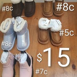 Baby Boots $15 Each Exept Pink $20.. All New
